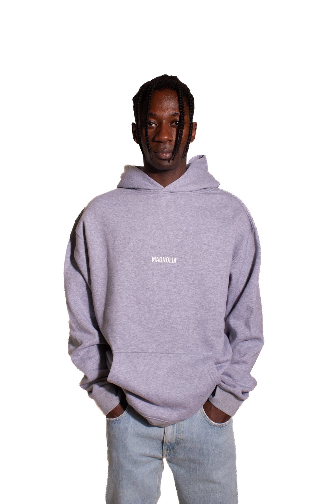 Magnolia® Basic Hoodie Grey Magnolia Clothing by Nico Tripp