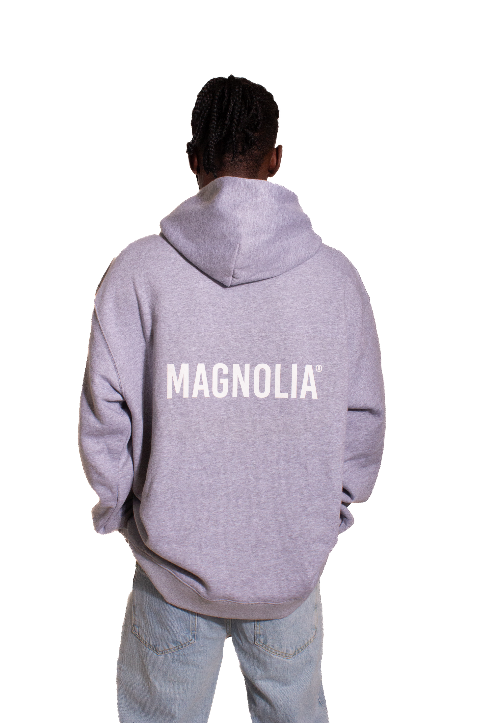 Magnolia® Basic Hoodie Grey Magnolia Clothing by Nico Tripp